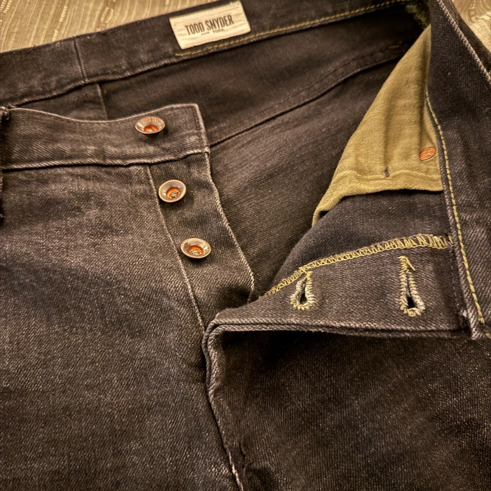 Todd Snyder Japanese Selvedge Denim Jeans